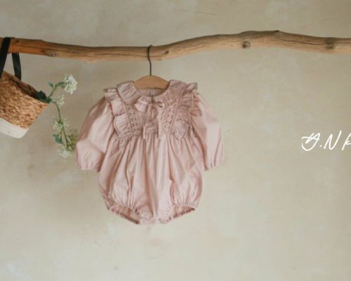 【春款】韓國嬰幼兒週歲包屁公主衣