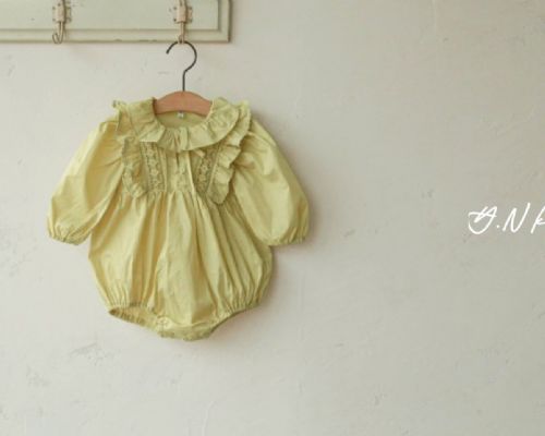 【春款】韓國嬰幼兒週歲包屁公主衣