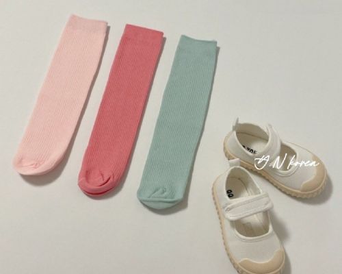 【春款】韓國兒童糖果色襪子