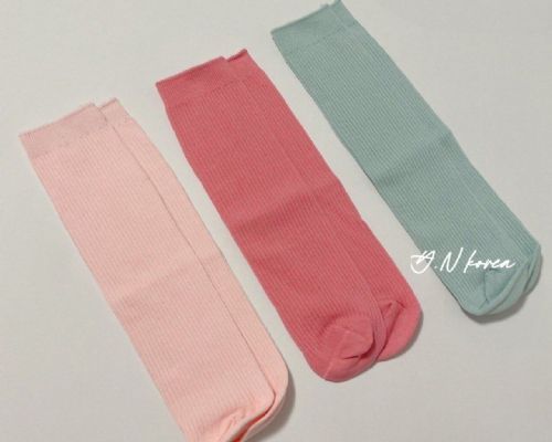 【春款】韓國兒童糖果色襪子