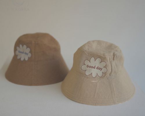 小花英文漁夫帽