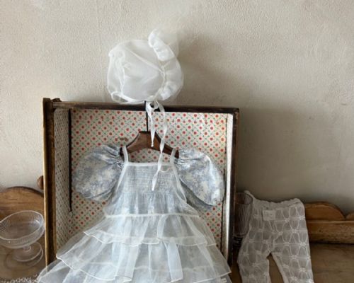 THE LALA 宮廷風花花洋裝包屁衣