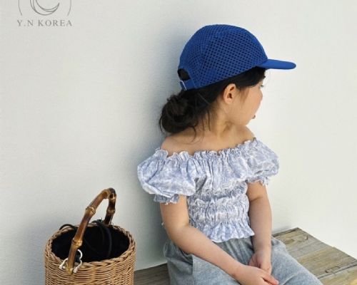 【闆娘自留款】韓國童裝渲染花袖上衣