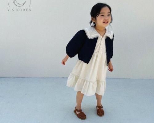 【闆娘自留款】韓國童裝公主袖短版防曬罩衫
