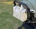 【春款】韓國品牌質感大容量外出推車行李媽媽包