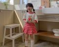 【春款】百褶格子褲裙