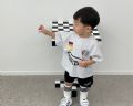 【春款】衣小男孩包色短褲