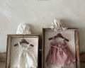 THE LALA 荷葉吊帶花苞裙