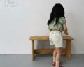 【闆娘自留款】韓國童裝公主袖短版上衣