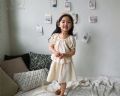 【闆娘自留款】韓國童裝公主袖短版上衣
