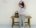 【闆娘自留款】韓國童裝渲染花袖上衣