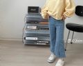 【春款】韓國兒童車線開衩顯瘦百搭喇叭褲