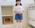 【春款】熱銷款兒童鬚鬚牛仔短褲